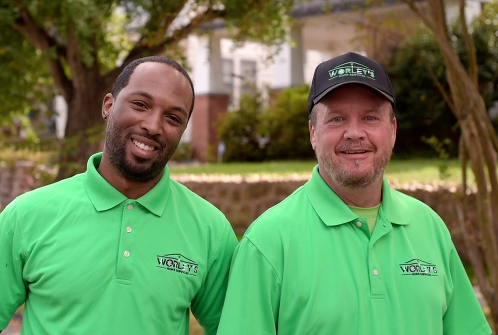 Two Worleys technician