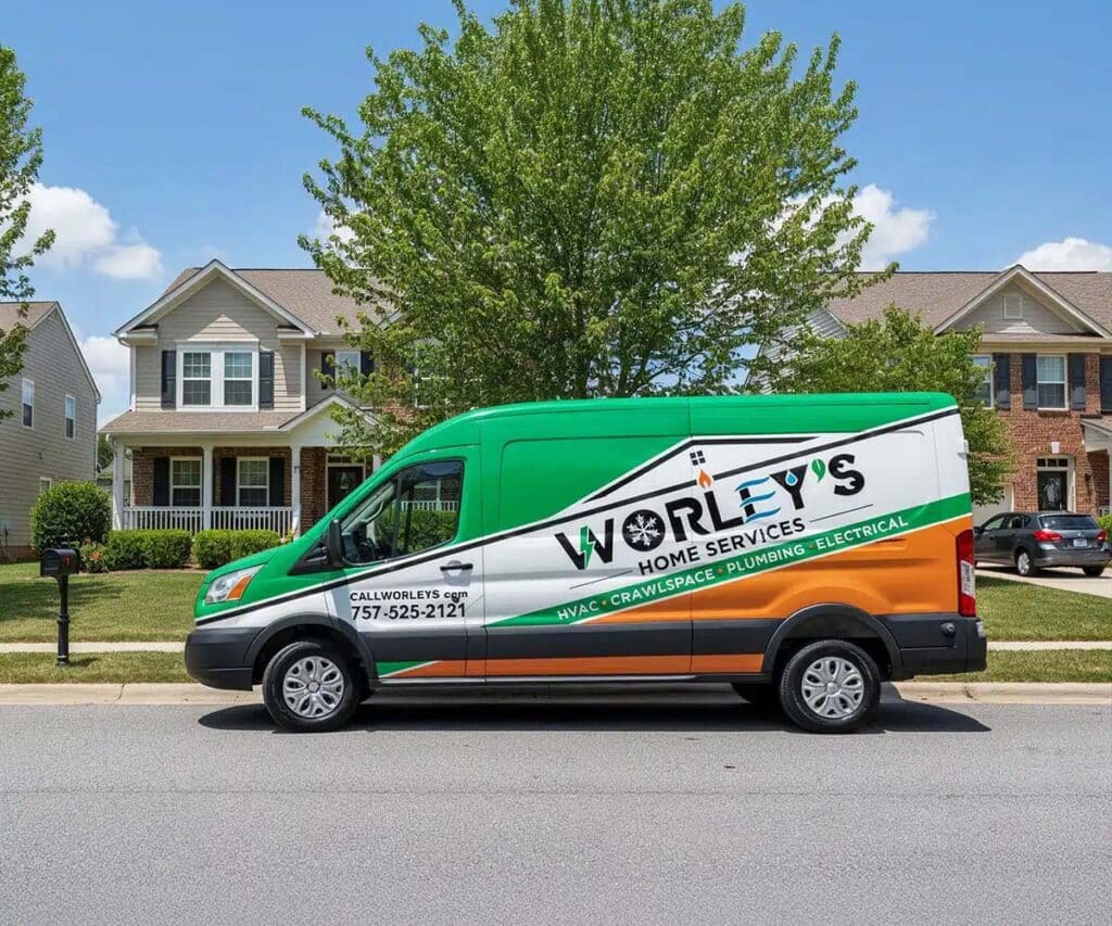 Worleys truck outside home
