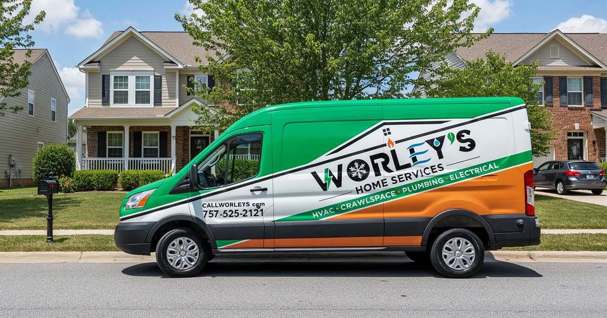 Worleys truck outside home