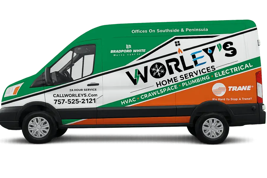 The Worley's van